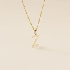 Pendentif Ionia Lettre-Histoire d'Or Best