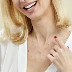 Histoire d'Or Pendentif Ionia Lettre