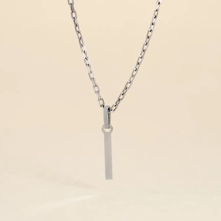 Pendentif Ionia Lettre Or Blanc-Histoire d'Or