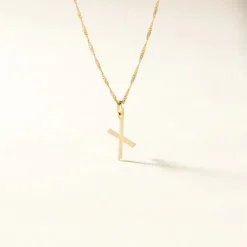 Pendentif Ionia Lettre-Histoire d'Or Clearance