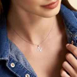 Pendentif Ionia Lettre-Histoire d'Or Clearance