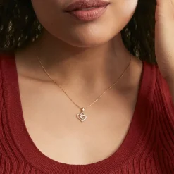 Histoire d'Or Pendentif Ivena Or Jaune Oxyde De Zirconium