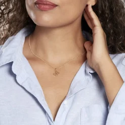 Pendentif Jaima Papillon Diamante Or Jaune-Histoire d'Or Outlet