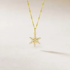 Histoire d'Or Pendentif Khadya Or Jaune Oxyde De Zirconium