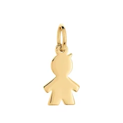 Pendentif Kids Plaque Or Doré-Histoire d'Or Online