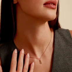 Pendentif Kids Plaque Or Doré-Histoire d'Or Online