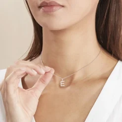 Histoire d'Or Pendentif Klementine Or Blanc Oxyde De Zirconium