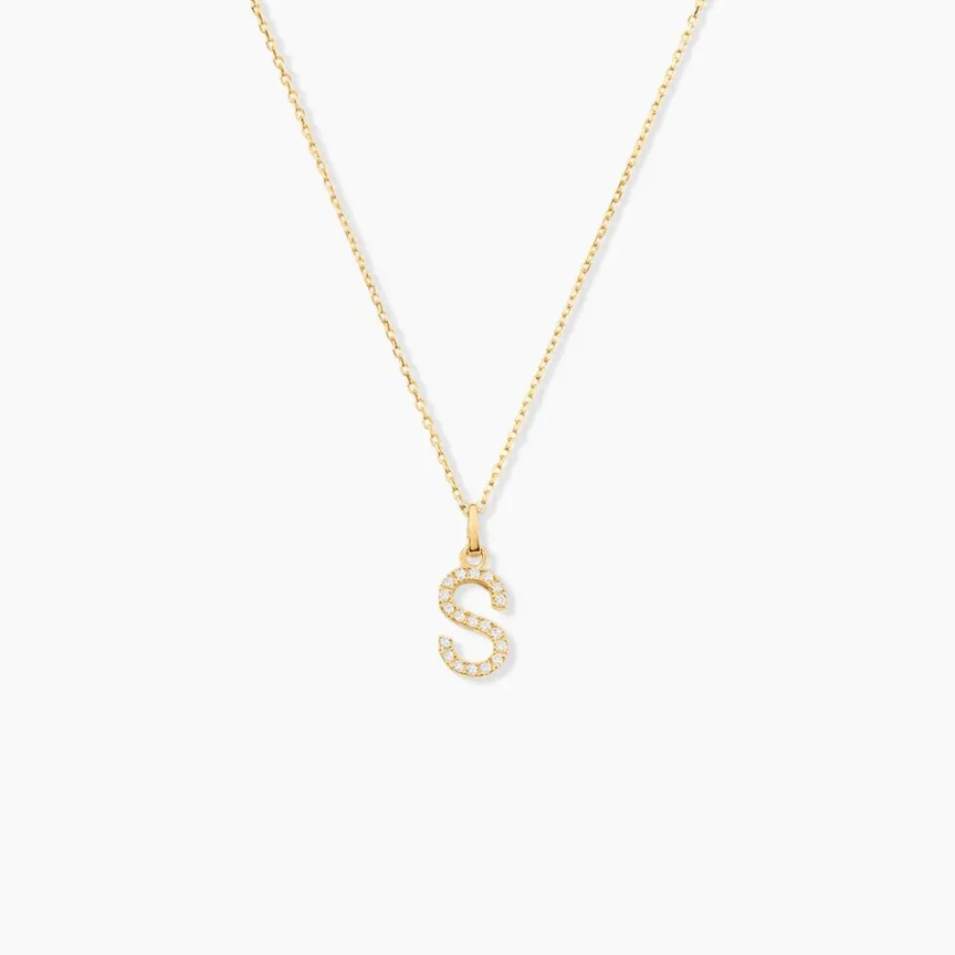 Pendentif Klementine Or Jaune Oxyde De Zirconium-Histoire d'Or