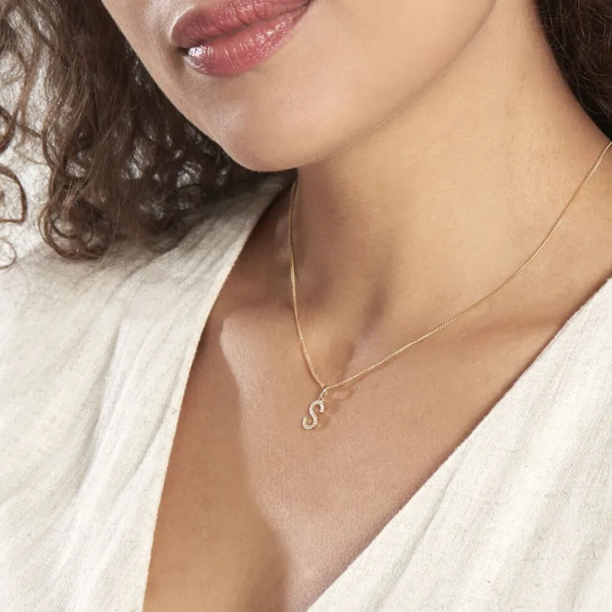 Pendentif Klementine Or Jaune Oxyde De Zirconium-Histoire d'Or