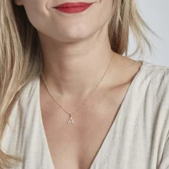 Histoire d'Or Pendentif Klementine Or Jaune Oxyde De Zirconium