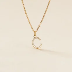 Histoire d'Or Pendentif Klementine Or Jaune Oxyde De Zirconium