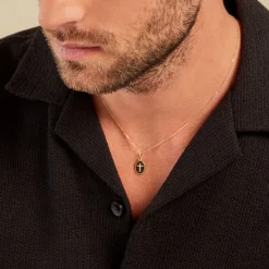 Pendentif Kristaps Or Jaune-Histoire d'Or Online