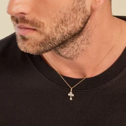 Histoire d'Or Pendentif Krister Or Jaune Oxyde De Zirconium