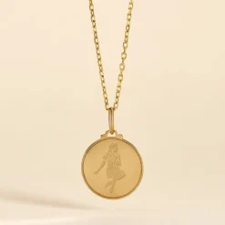 Histoire d'Or Pendentif Lamie Zodiaque Or Jaune