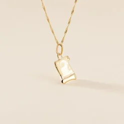 Histoire d'Or Pendentif Lamie Zodiaque Parchemin Or Jaune