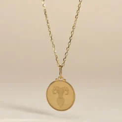 Histoire d'Or Pendentif Lamie Zodiaque Or Jaune