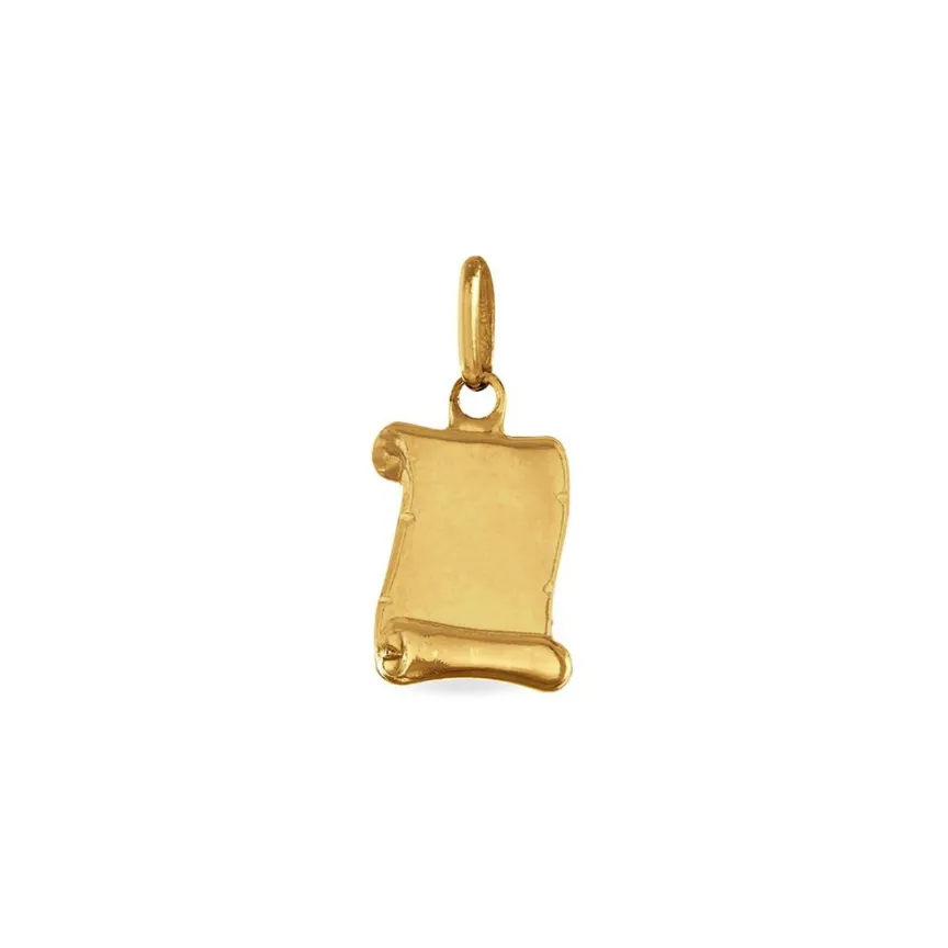 Pendentif Lamie Zodiaque Parchemin Or Jaune-Histoire d'Or Sale