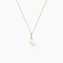 Pendentif Lenonie Or Jaune Perle De Culture-Histoire d'Or Hot