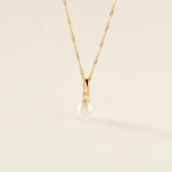 Pendentif Lenonie Or Jaune Perle De Culture-Histoire d'Or Hot