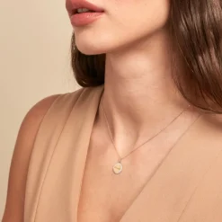 Pendentif Levon Or Jaune Oxyde De Zirconium-Histoire d'Or Online