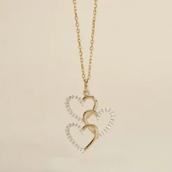 Pendentif Lovely Or Jaune Oxyde De Zirconium-Histoire d'Or Sale