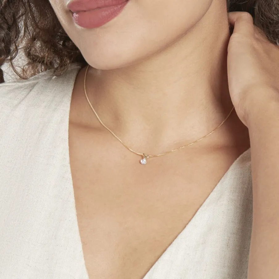 Histoire d'Or Pendentif Mabila De Zirconium