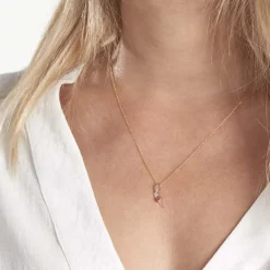 Pendentif Mahya Or Jaune Rubis-Histoire d'Or