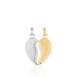 Histoire d'Or Pendentif Marie-stephanie Plaqué Or Bicolore