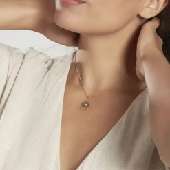 Pendentif Martyna Or Jaune Perle De Culture De Tahiti-Histoire d'Or Sale