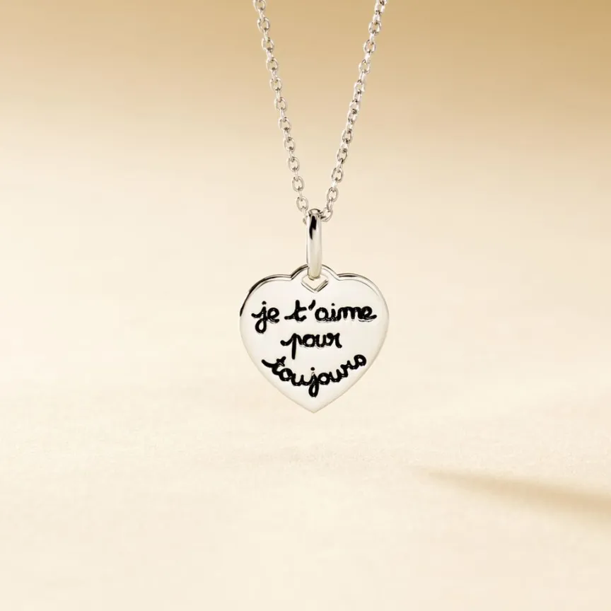 Pendentif Mayliss Argent Blanc-Histoire d'Or Best