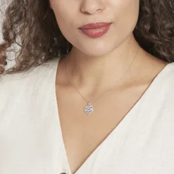 Pendentif Mayliss Argent Blanc-Histoire d'Or Best
