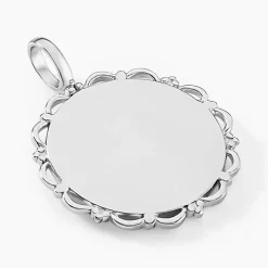 Histoire d'Or Pendentif Molya Argent Blanc