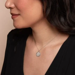 Histoire d'Or Pendentif Molya Argent Blanc