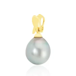 Pendentif Nilma Or Jaune Perle De Culture De Tahiti Et Diamant-Histoire d'Or Clearance