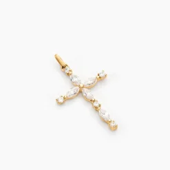 Pendentif Nioclas Or Jaune Oxyde De Zirconium-Histoire d'Or Online