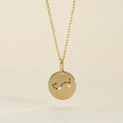 Pendentif Or Jaune Astraea Oxyde De Zirconium-Histoire d'Or Sale