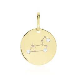 Histoire d'Or Pendentif Or Jaune Astraea Oxyde De Zirconium