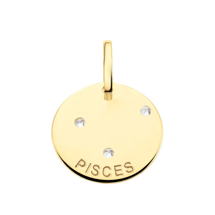 Pendentif Or Jaune Astraea Oxyde De Zirconium-Histoire d'Or Online