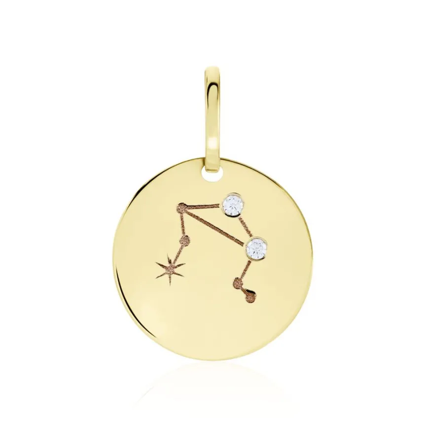 Pendentif Or Jaune Astraea Oxyde De Zirconium-Histoire d'Or Outlet