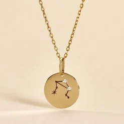 Pendentif Or Jaune Astraea Oxyde De Zirconium-Histoire d'Or Outlet