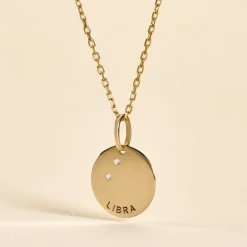 Pendentif Or Jaune Astraea Oxyde De Zirconium-Histoire d'Or Outlet