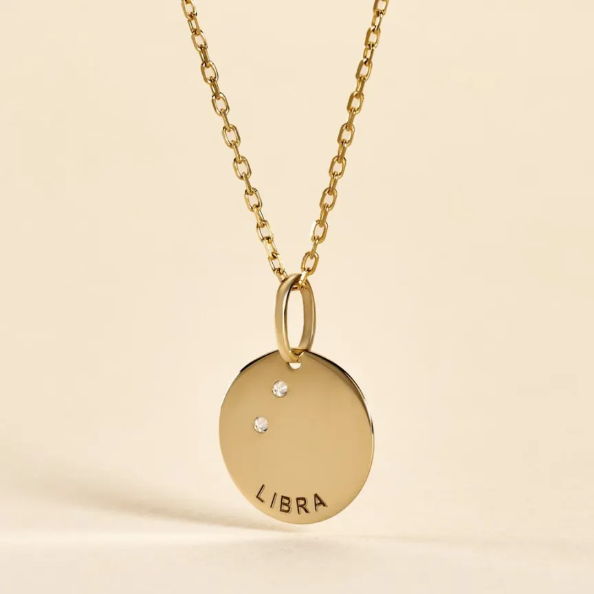 Pendentif Or Jaune Astraea Oxyde De Zirconium-Histoire d'Or Outlet