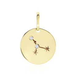 Pendentif Or Jaune Astraea Oxyde De Zirconium-Histoire d'Or Hot