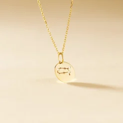 Histoire d'Or Pendentif Or Jaune Astraea Oxyde De Zirconium