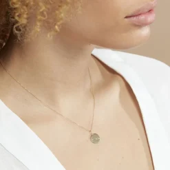 Histoire d'Or Pendentif Or Jaune Astraea Oxyde De Zirconium