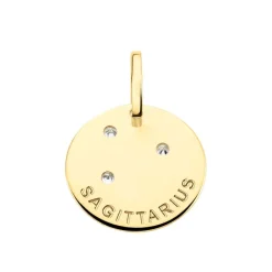Pendentif Or Jaune Astraea Oxyde De Zirconium-Histoire d'Or Best