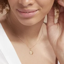 Pendentif Or Jaune Astraea Oxyde De Zirconium-Histoire d'Or Best