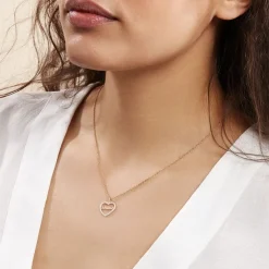 Pendentif Or Jaune Derry Oxyde De Zirconium-Histoire d'Or