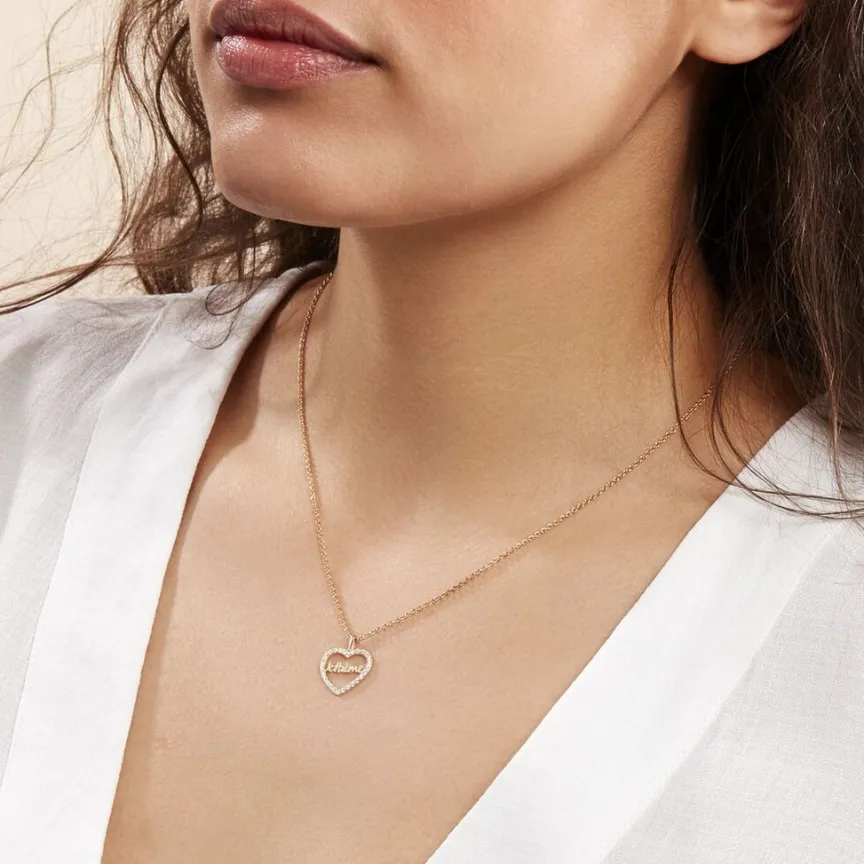 Pendentif Or Jaune Derry Oxyde De Zirconium-Histoire d'Or