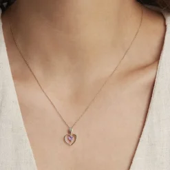 Histoire d'Or Pendentif Or Jaune Gurvan Amethyste